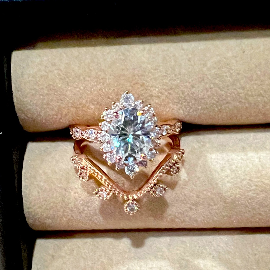 Rose Gold Diamond Ring